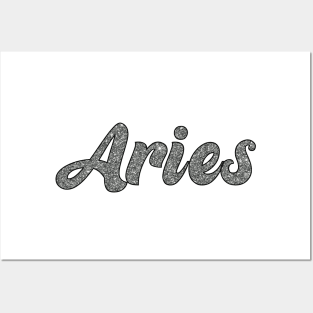 Aries Glitter Posters and Art